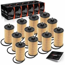 12x New Engine Oil Filter for Chevy Cruze Limited Sonic Trax Buick Encore 10K
