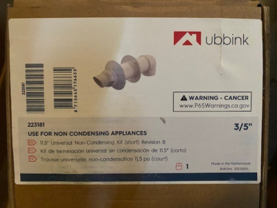 Rinnai 223181 Ubbink - 11.5