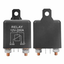 4 Pin Over 200A 12V Dual Battery Isolator Relay