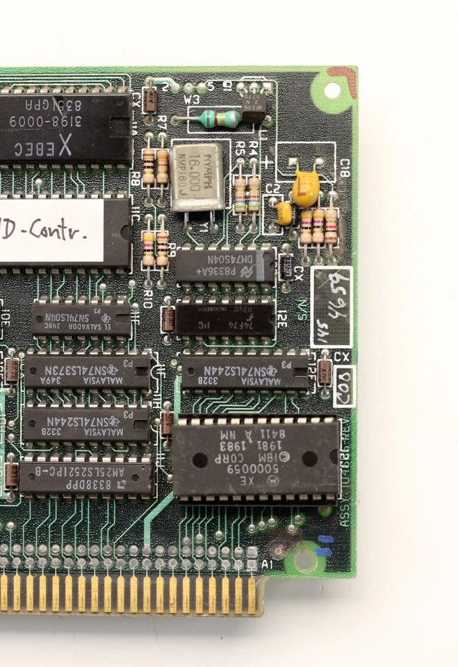 IBM XT Controller Karte IBM5004403  FAB 104667 REV C  IBM 1501492  IBM 5000059 - Bild 2 von 4