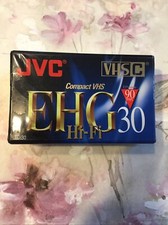 NIB New JVC HI FI Compact VHS C Blank Camcorder Tape-K