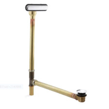 Kohler K-7271-CP 8 Clearflo 1-1/2" Toe-Tap Tub Drain Kit - with Brass Slotted O