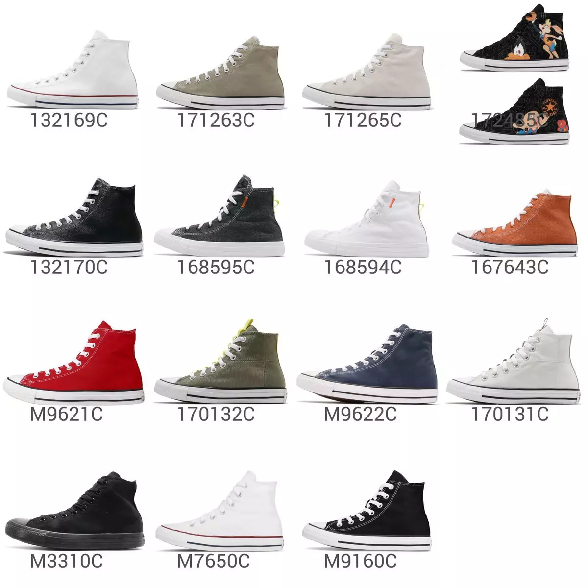 Converse Chuck Taylor All Star Hi High Men Unisex Classic Casual Shoes Pick  eBay