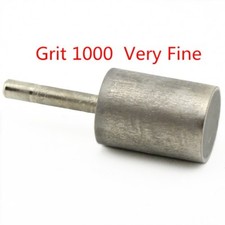16-25mm Grit 1000 Cylinder Diamond Grinding Head Cylindrical Rotary Bits Jade