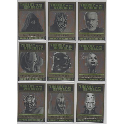 TOPPS Star Wars Chrome Perspectives 2015 - 10 Card Sith Fugitives Set | eBay