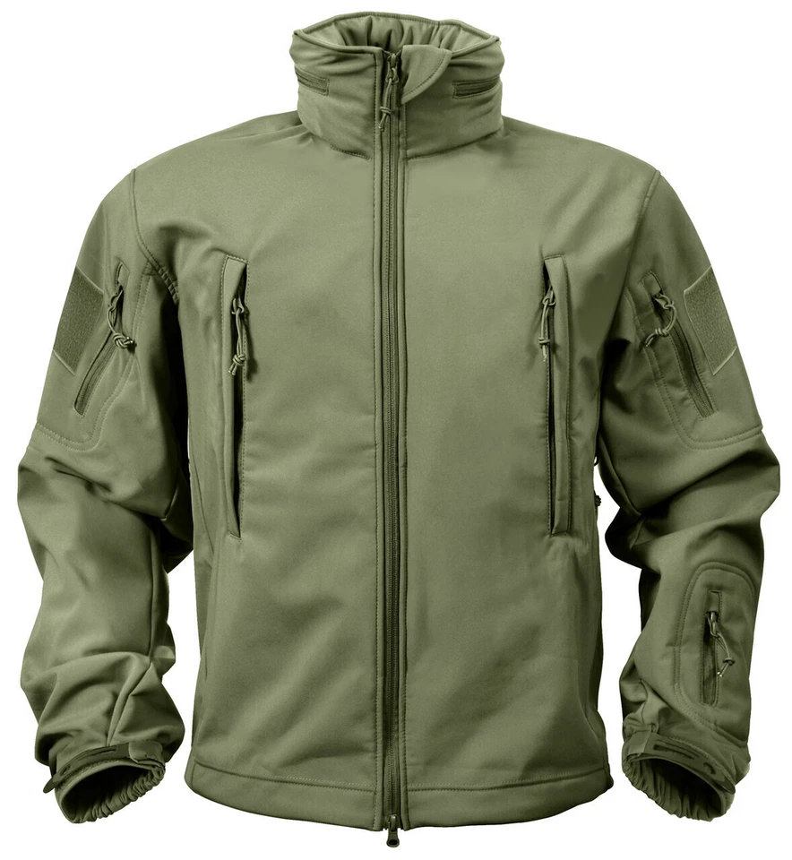 Rothco Special OPS Tactical Softshell Jacket - Olive Drab - Image 3 of 4