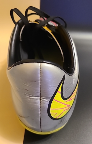 Nike Mens HyperVenom Soccer Cleats Size 12 677585-069 FG Chrome/Gold/Pink - Picture 5 of 20