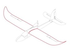 Sky Surfer rot V2 Tragfläche Torcster Ersatzteil Wing Spare part