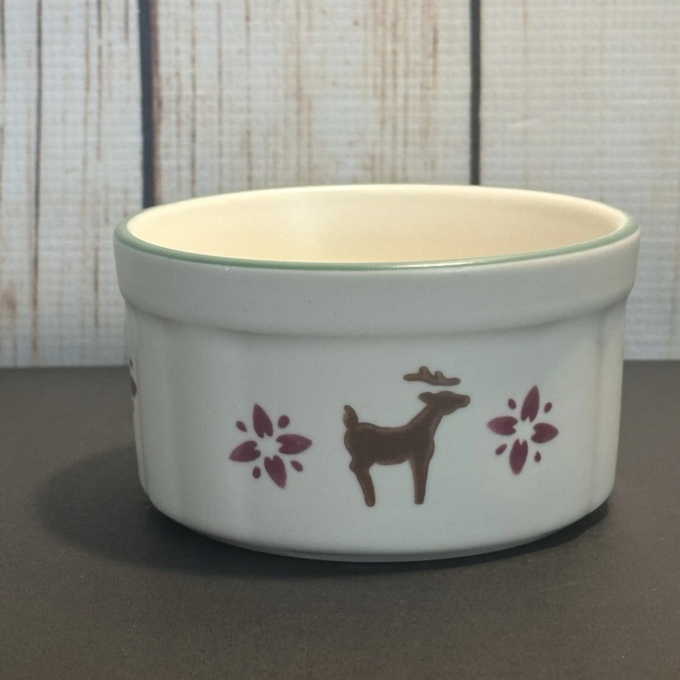 Pfaltzgraff Reno Snow Village Navidad 4 en Cuenco de inmersión. Foto 3 de 4