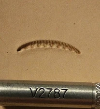 Tandy Leather CRAFTOOL PRO  Stamping Tool  -  Veiner  -   V2787  or  82787-00