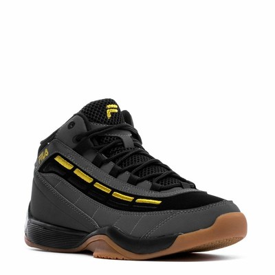 fila black and yellow