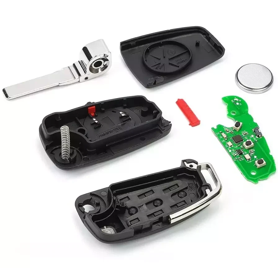 8V0 837 220 E Keyless Remote Key Fob 315MHz for Audi A3 2013 14 -2017 MQB48 Chip Foto 3 de 4
