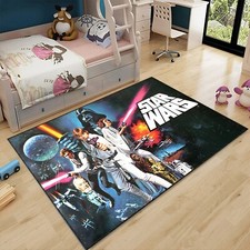 Star Wars, Star Wars Movie Poster, Movie Rug, Living Room rug, Kids Decorative