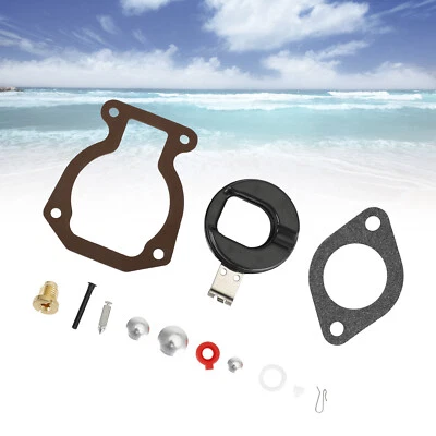 AREYOURSHOP Kit di Riparazione Carburatore per Johnson Evinrude 9.9 HP 15 1974-88 398453 Y1
