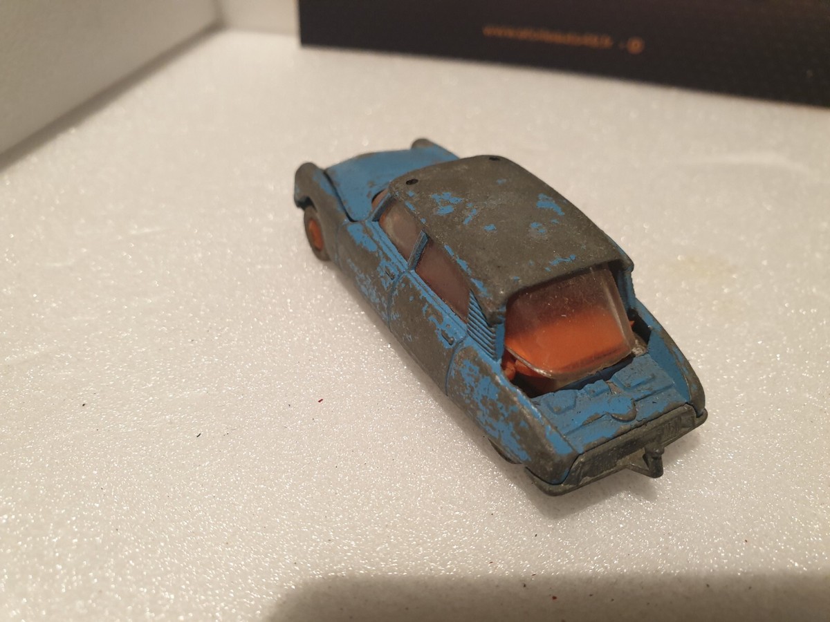 Citroën DS 21 Majorette Rail Route - Échelle 1/65 - Voiture Miniature Verte