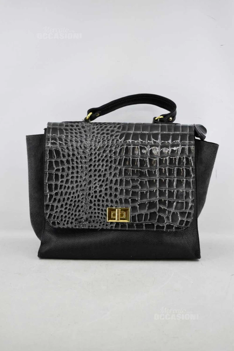 Sac noir vernis 2025 femme