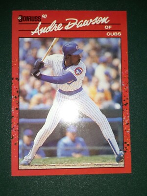 1990 Donruss card #223 - Andre Dawson - HoF - *ERROR* Baseball
