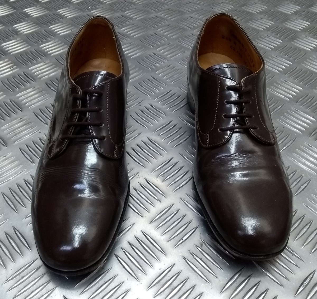 Army Officers Shoes Brown Genuine British Military Issue Men