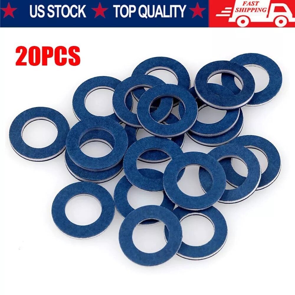 20pack Oil Drain Plug Gasket Crush washer 90430-12031 for Toyota Parus Tundra