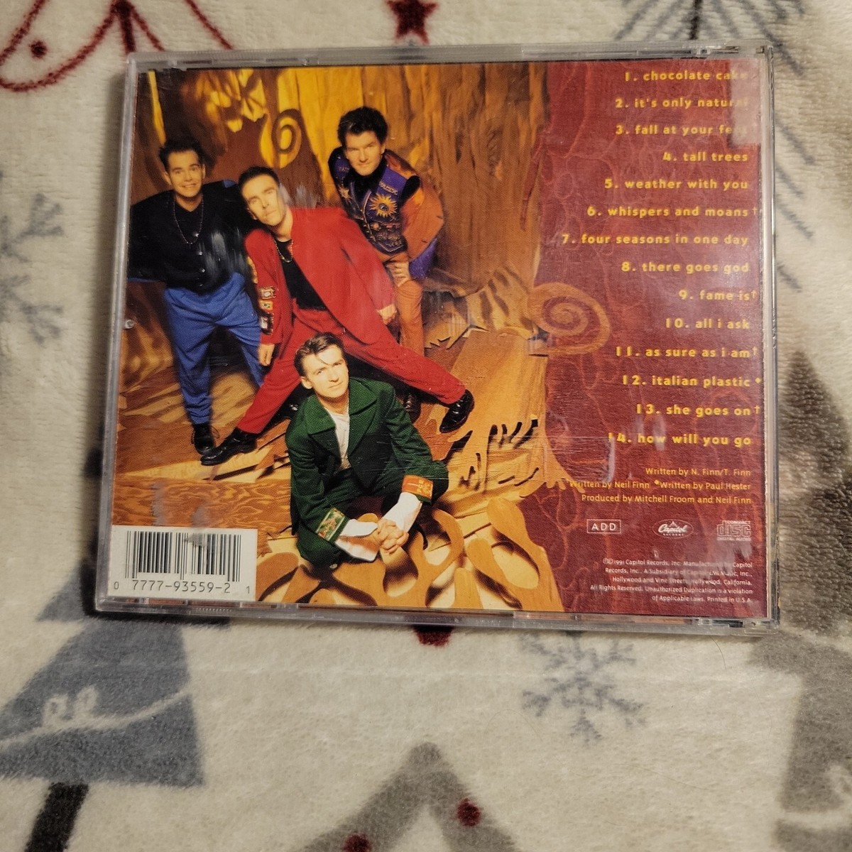Woodface By Crowded House,Neil Finn,Mitchell Froom rare CD