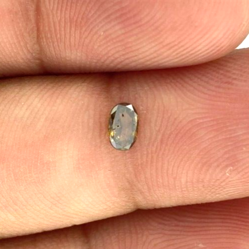 0.20cts Brown Oval cut Fancy Natural Loose Diamond "SEE VIDEO" - Picture 7 of 16