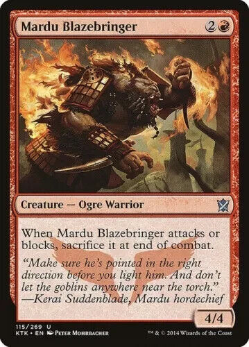 Mardu Blazebringer - #115 - MTG - Khans of Tarkir - Picture 1 of 3