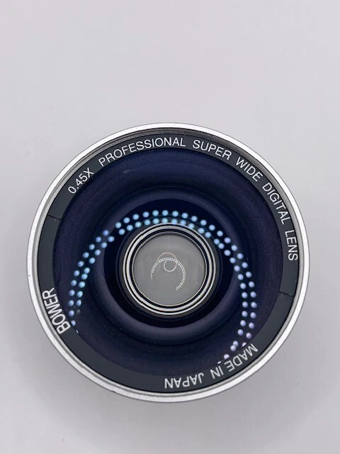 BOWER TITANIUM 0.45X DIGITAL MACRO FOCUS SUPER WIDE LENS INC Caps - Image 4 of 4