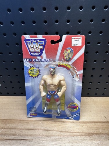 WWF WWE The Patriot Bend-ems Wrestling Figure Seri...