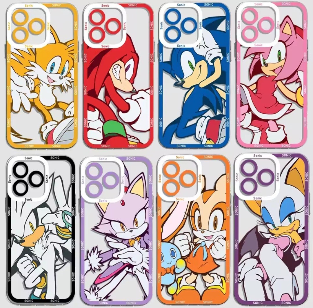 Sonic the Hedgehog Phone Case Apple iPhone 16 Pro Max 14 13 12 11 Plus ...