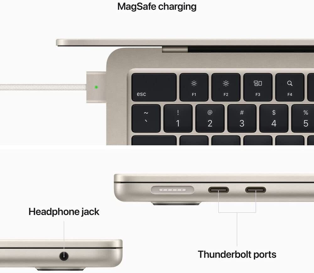 MacBook Air 13-inch 2024 M3 / 16GB RAM / 512GB SSD / 10-Core MacBook Air 13-inch 2024 M3 / 16GB RAM / 512GB SSD / 10-Core