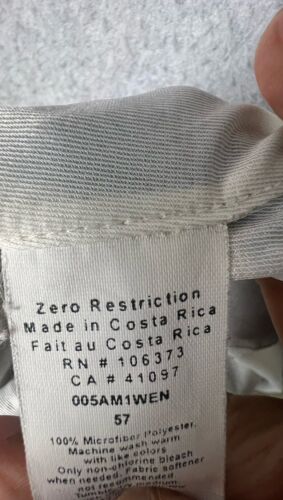 Zero Restriction Jacket Mens M Wind Stopper M3 Windshirt Tehama Golf Pincheck - Picture 11 of 14