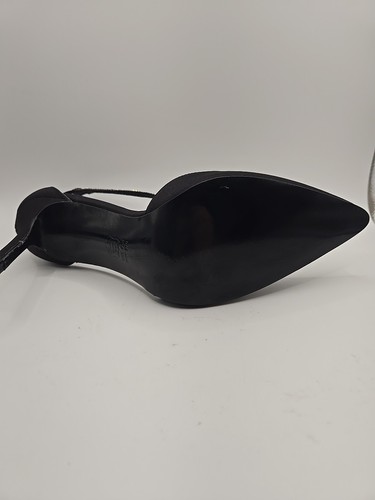 Nina Nikia FP Womens Black Pear Pumps Stiletto Heels Ankle Strap Size 7.5M NEW - Picture 6 of 9
