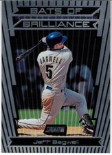 Jeff Bagwell 2000 Stadium Club Bats of Brilliance