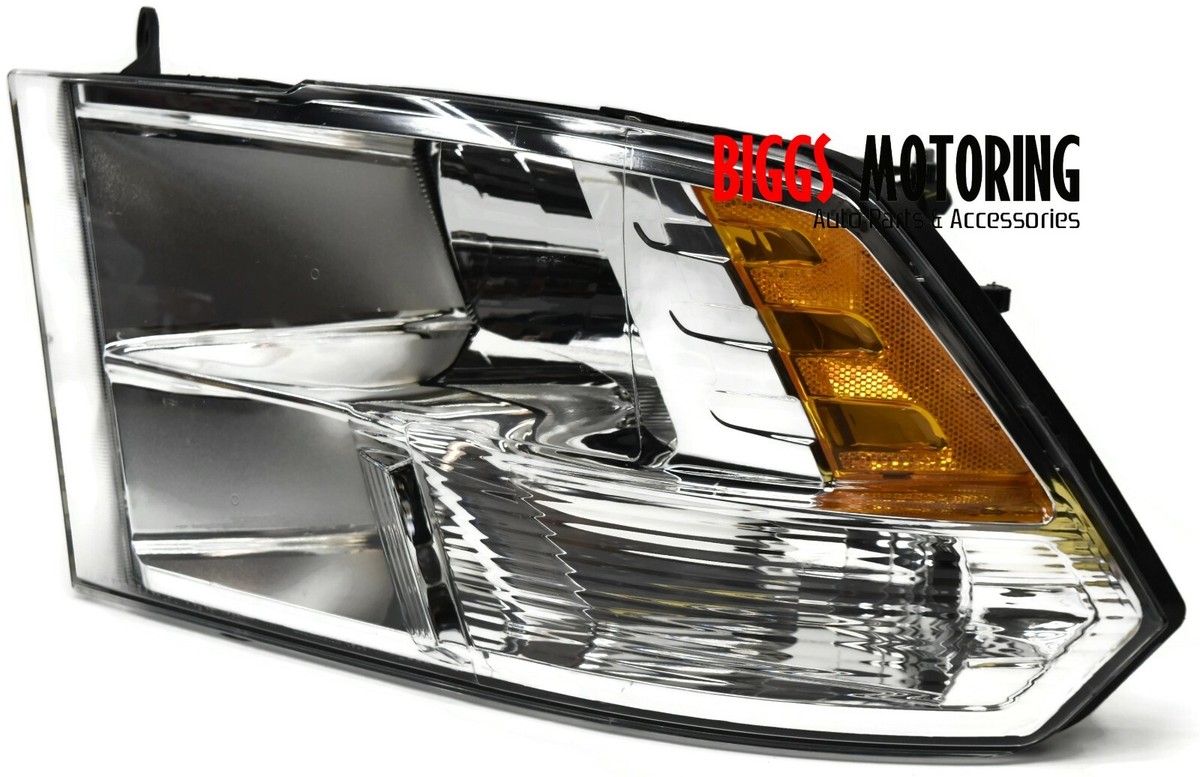 2009-2018 Dodge Ram 1500 Driver Left Side Halogen Head Light 