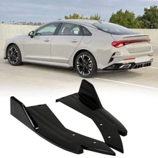 For KIA Optima Gloss Black Sport Rear Bumper Diffuser Spoiler Splitter Rear Wrap