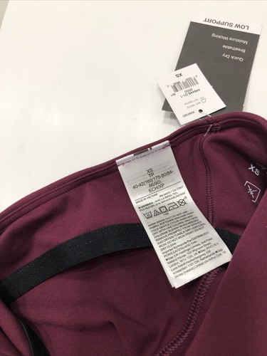Gap Fit Burgundy Size XS Gapfit Racer back Sports Bra XSmall - Picture 4 of 8