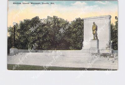 PPC Postcard NE Nebraska Lincoln Abraham Lincoln Monument