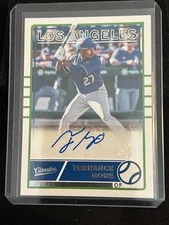 Terrance Gore 2019 Chronicles Classics Auto #CA-TG - Dodgers/Mets/Braves/Royals