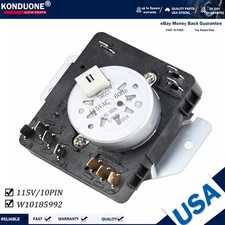 Dryer Timer Control Compatible For Whirlpool Maytag W10185992 (WPW10185992)