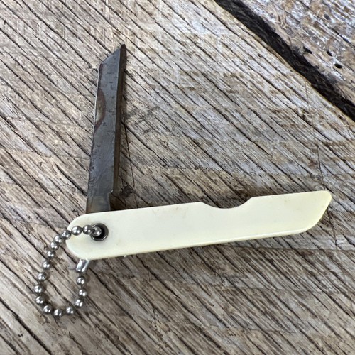 Coltello pubblicitario promozionale vintage HOWARD INDUSTRIES LOS ANGELES RAZOR USA - Foto 6 di 7