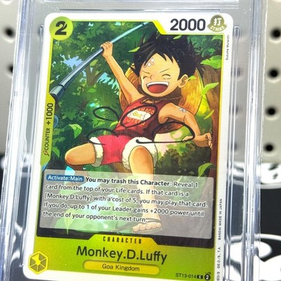 COLLEEN CLINKENBEARD Signed 2024 Monkey D. Luffy One Piece Foil