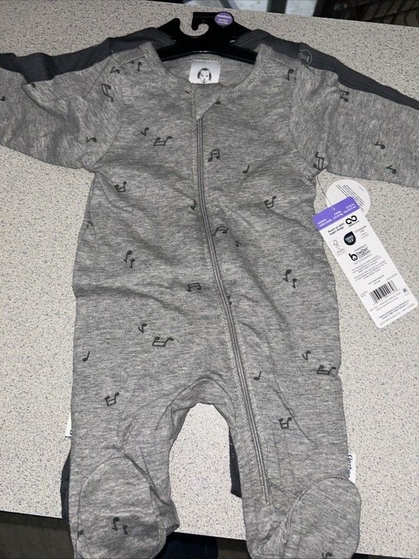 2 Pack Sleep And Play Grey