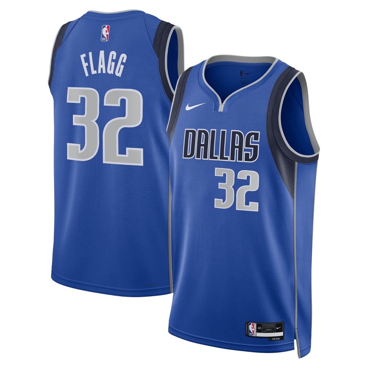 Blue Navy/Blue/White Cooper Flagg #32 2025 Stitched Jersey
