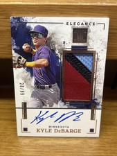 Kyle DeBarge 2025 Panini Impeccable Elegance Auto Patch Relic /99 Twins