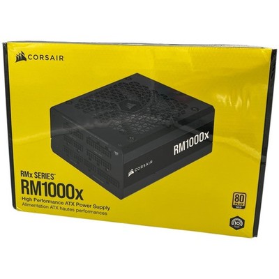 Corsair RM1000x 80 PLUS Gold Vollmodulares 1000 Watt ATX-Netzteil 135-mm-Lüfter