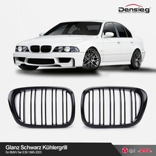 Densieg Sport Nieren Grill Doppelsteg Schwarz Glanz für bmw 5er E39 1995-2003