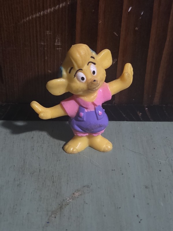 1991 Vintage Disney Tailspin Molly Cunningham Figure Kellogg's Cereal Toy 2"