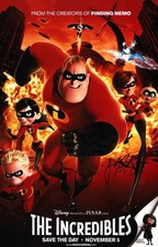 John Ratzenberger Autographed Incredibles The Underminer 11x17 Poster