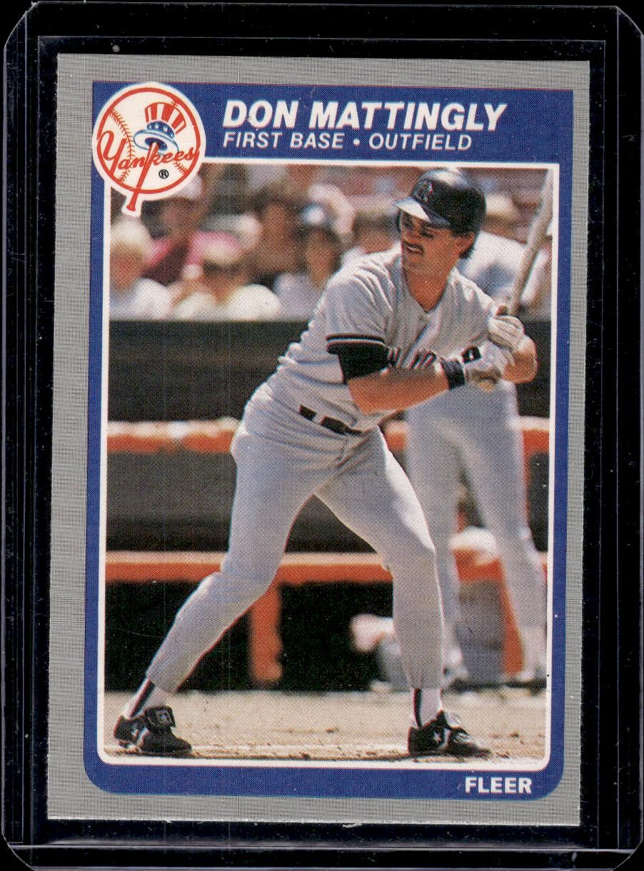 1985 Fleer #133 Don Mattingly
