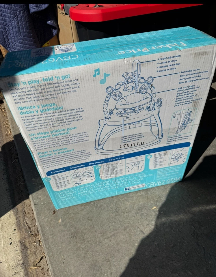 Centro de actividades Fisher Price Space Saver Jumperoo Foto 2 de 2